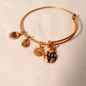 ❤ ALEX AND ANI BRACELET GOLD TONE